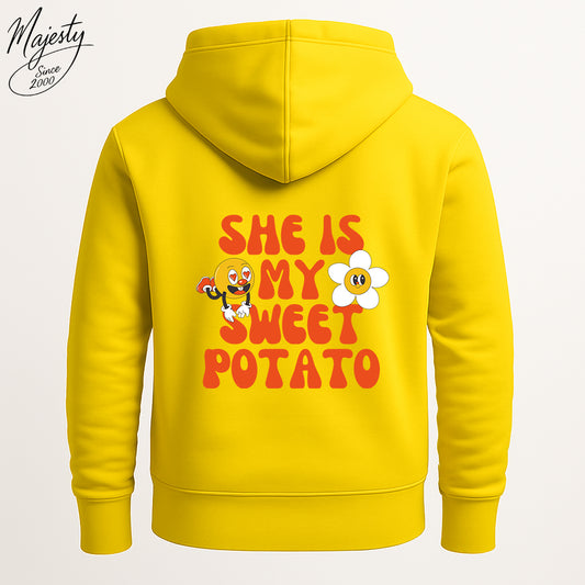هودي أصفر مخصص | Custom Yellow Hoodie