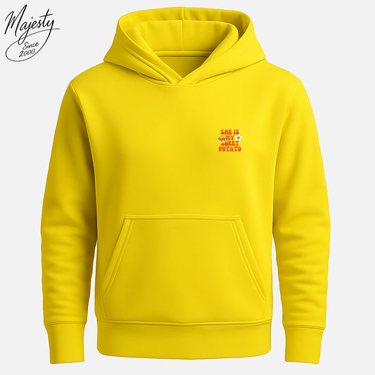 هودي أصفر مخصص | Custom Yellow Hoodie