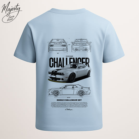 تيشيرت أزرق سماوي | Sky Blue T-Shirt