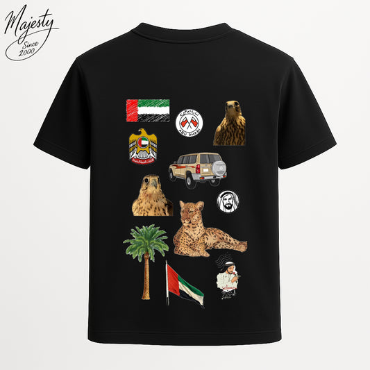 تيشيرت أسود مخصص | Custom Black T-Shirt