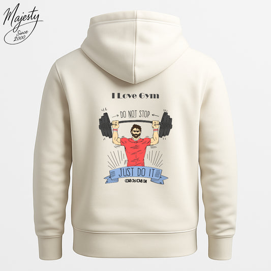 هودي أوف وايت لعشاق الجيم |  Off-White Hoodie For Gym Lovers