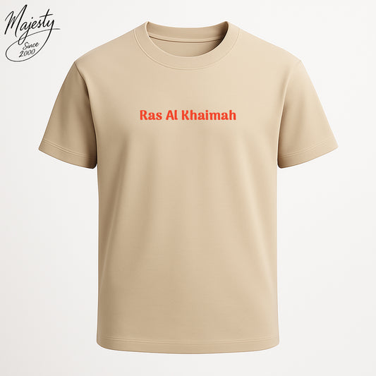 تيشيرت بيج رأس الخيمة | Beige T-Shirt RAK