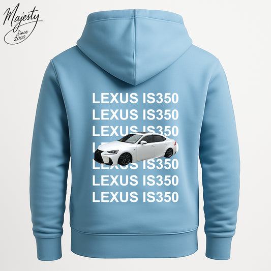 هودي أزرق سماوي لعشاق السيارات-لكزس | Sky-Blue Hoodie For Car Lovers-Lexus