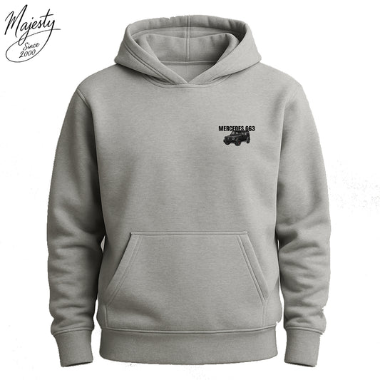 هودي رمادي مخصص | Custom Gray Hoodie