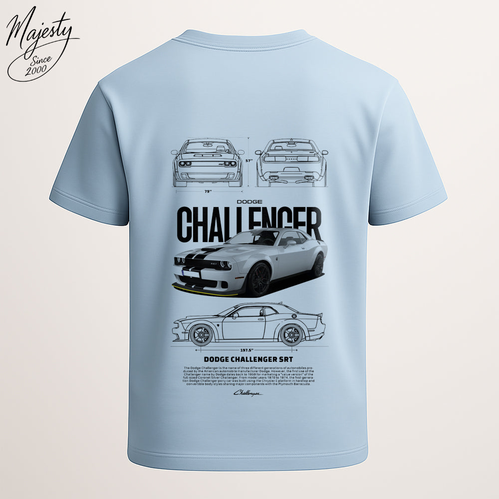 تيشيرت أزرق سماوي | Sky Blue T-Shirt