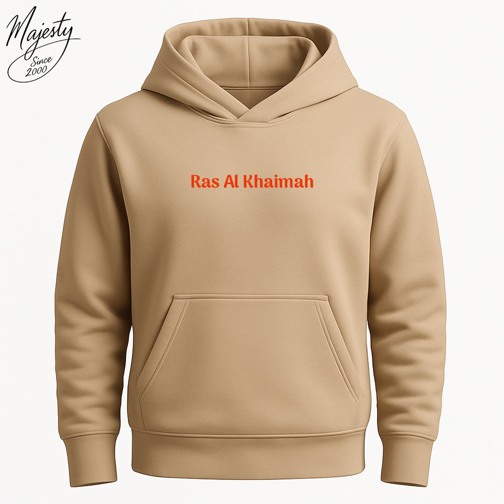 هودي بيج مخصص | Custom Beige Hoodie UAE