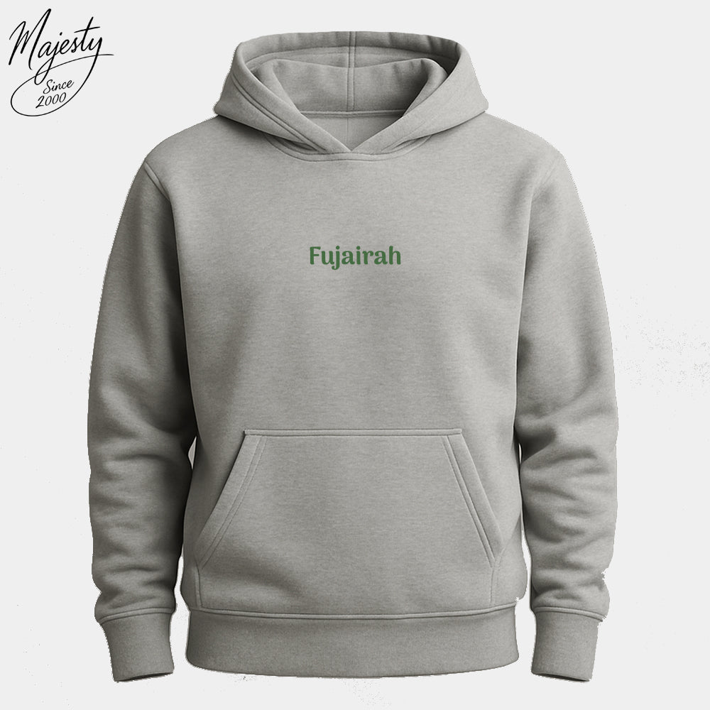 هودي رمادي مخصص | Custom Gray Hoodie UAE