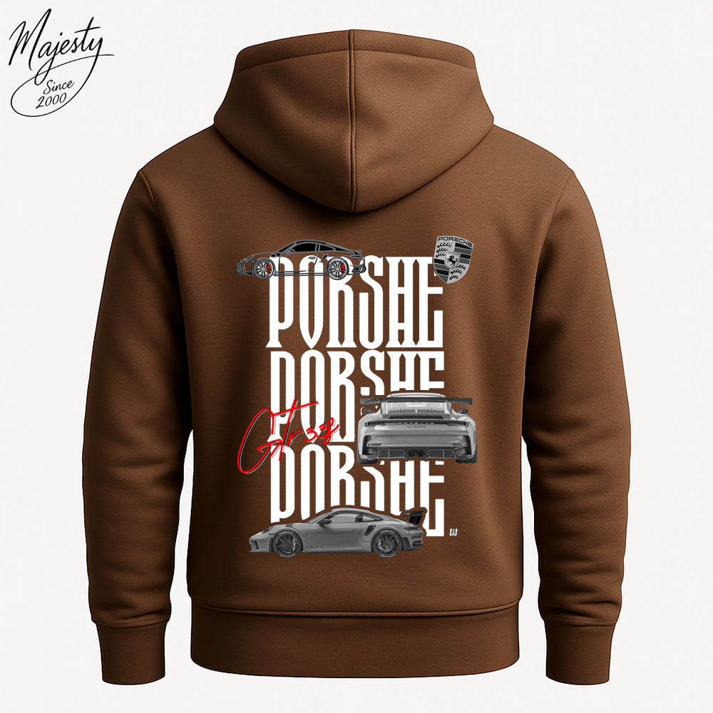 هودي بني مخصص | Custom Brown Hoodie