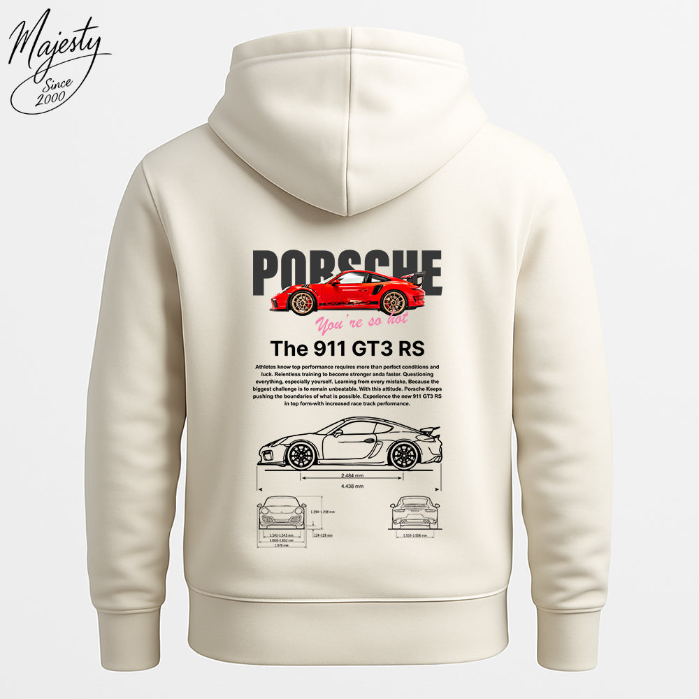 هودي أوف وايت لعشاق السيارات | Off-White Hoodie For Car Lovers