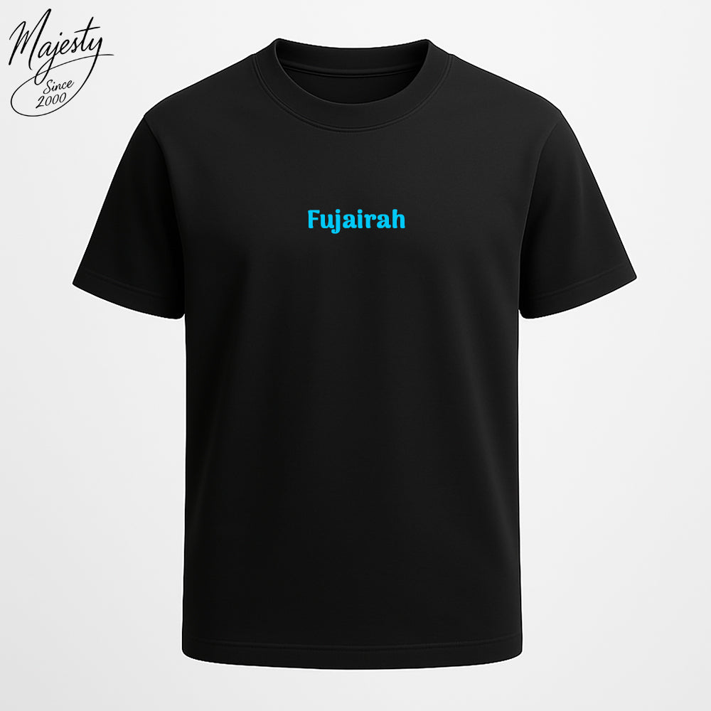تيشيرت أسود الفجيرة | Black T-Shirt Fujairah