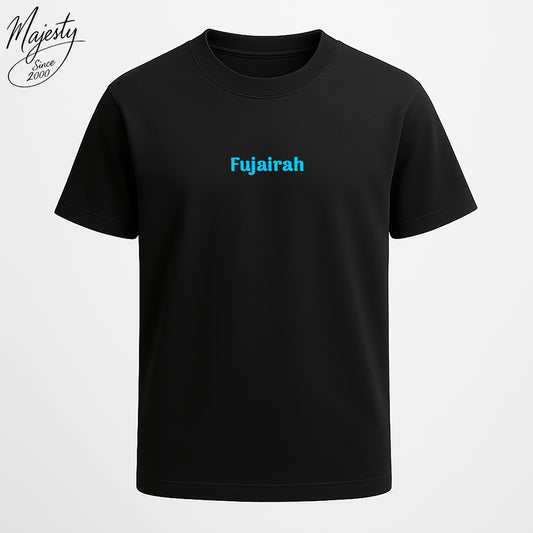 تيشيرت أسود الفجيرة | Black T-Shirt Fujairah