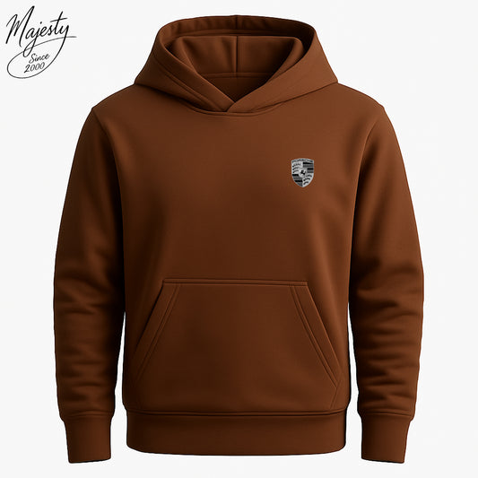 هودي بني مخصص | Custom Brown Hoodie