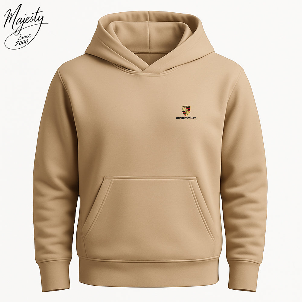 هودي بيج لعشاق السيارات | Beige Hoodie For Car Lovers
